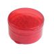 ΤΡΙΦΤΗΣ-GRINDER ΠΛΑΣΤΙΚΟΣ 60 Χ 33mm 2 ΘΕΣΕΩΝ ΚΟΚΚΙΝΟΣ