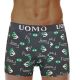 BOXER UOMO ΣΧΕΔΙΟ ΠΡΑΣΙΝΟ-M
