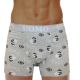 BOXER UOMO ΣΧΕΔΙΟ ΓΚΡΙ-XXL