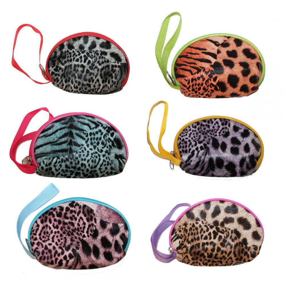 ΠΟΡΤΟΦΟΛΙ LEOPARD ΜΕ ΦΕΡΜΟΥΑΡ