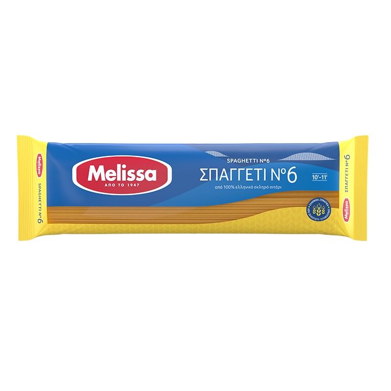 ΜΑΚΑΡΟΝΙΑ MELISSA ΣΠΑΓΓΕΤΙ No6 500gr