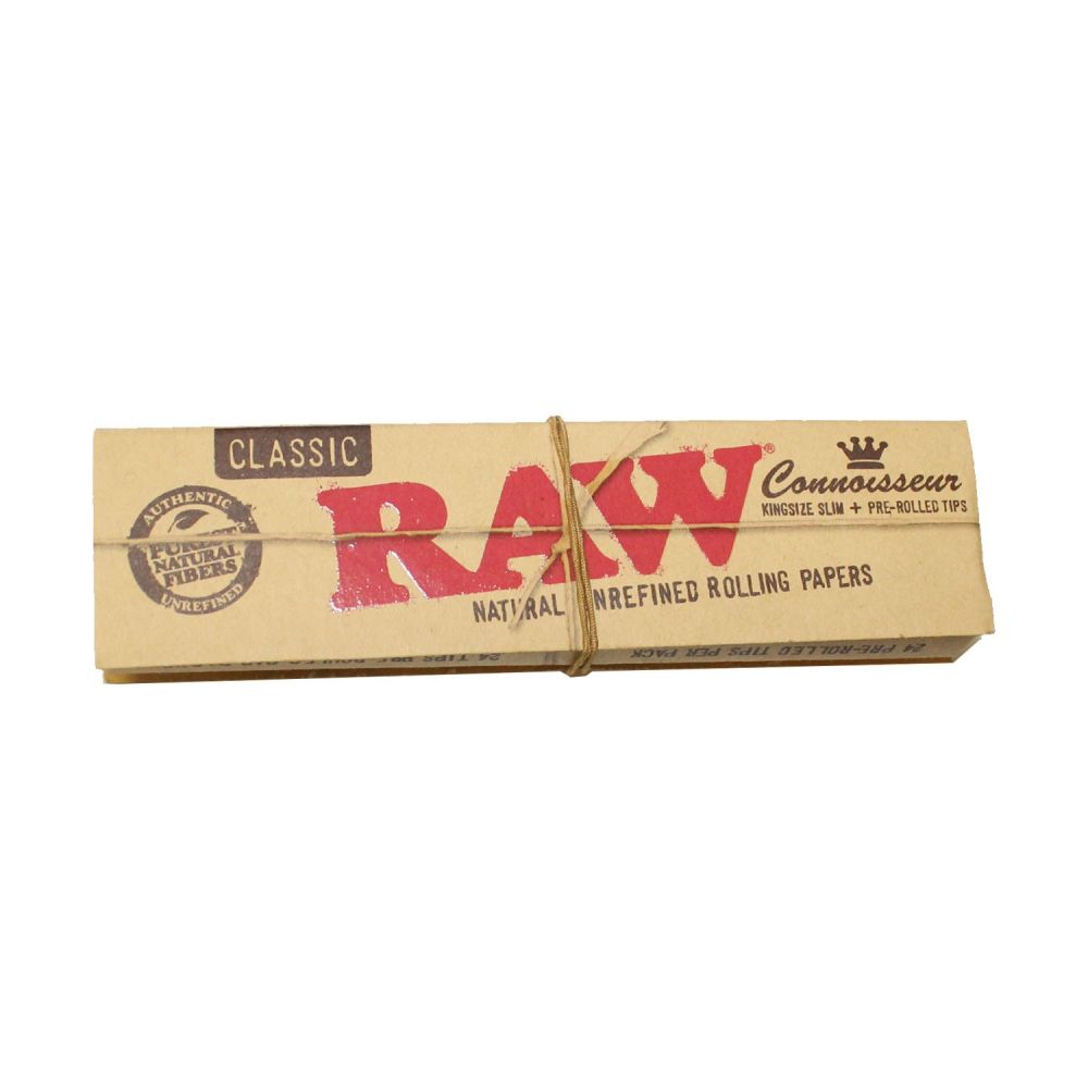 ΤΣΙΓΑΡΟΧΑΡΤΟ RAW CLASSIC KING SIZE + ΕΤΟΙΜΕΣ ΤΖΙΒΑΝΕΣ