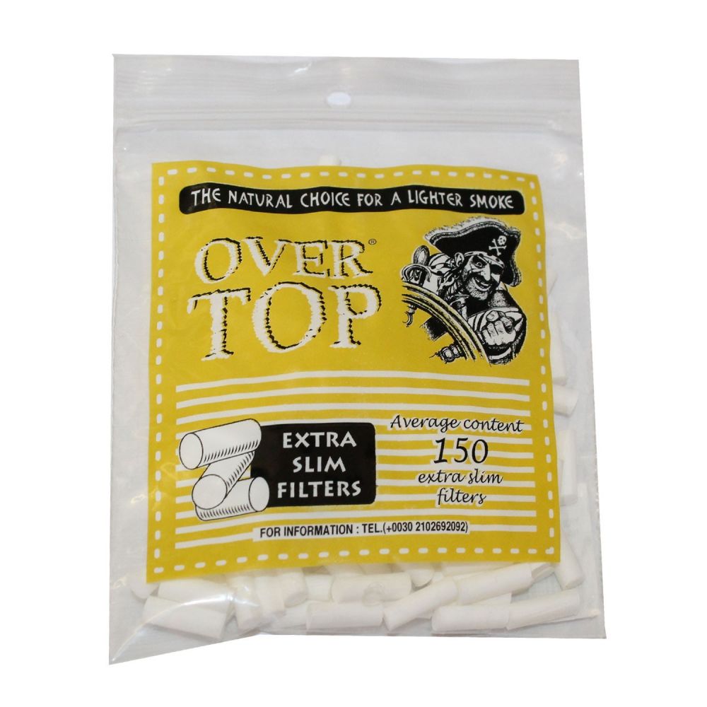 ΦΙΛΤΡΑ OVER TOP EXTRA SLIM 5.7mm 150 ΤΕΜ ΣΑΚΟΥΛΑΚΙ