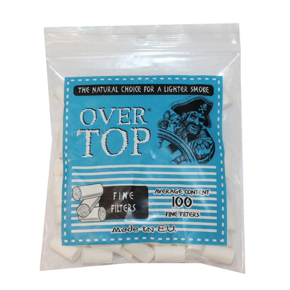 ΦΙΛΤΡΑ OVER TOP 8mm 100 ΤΕΜ ΣΕ ΣΑΚΟΥΛΑΚΙ