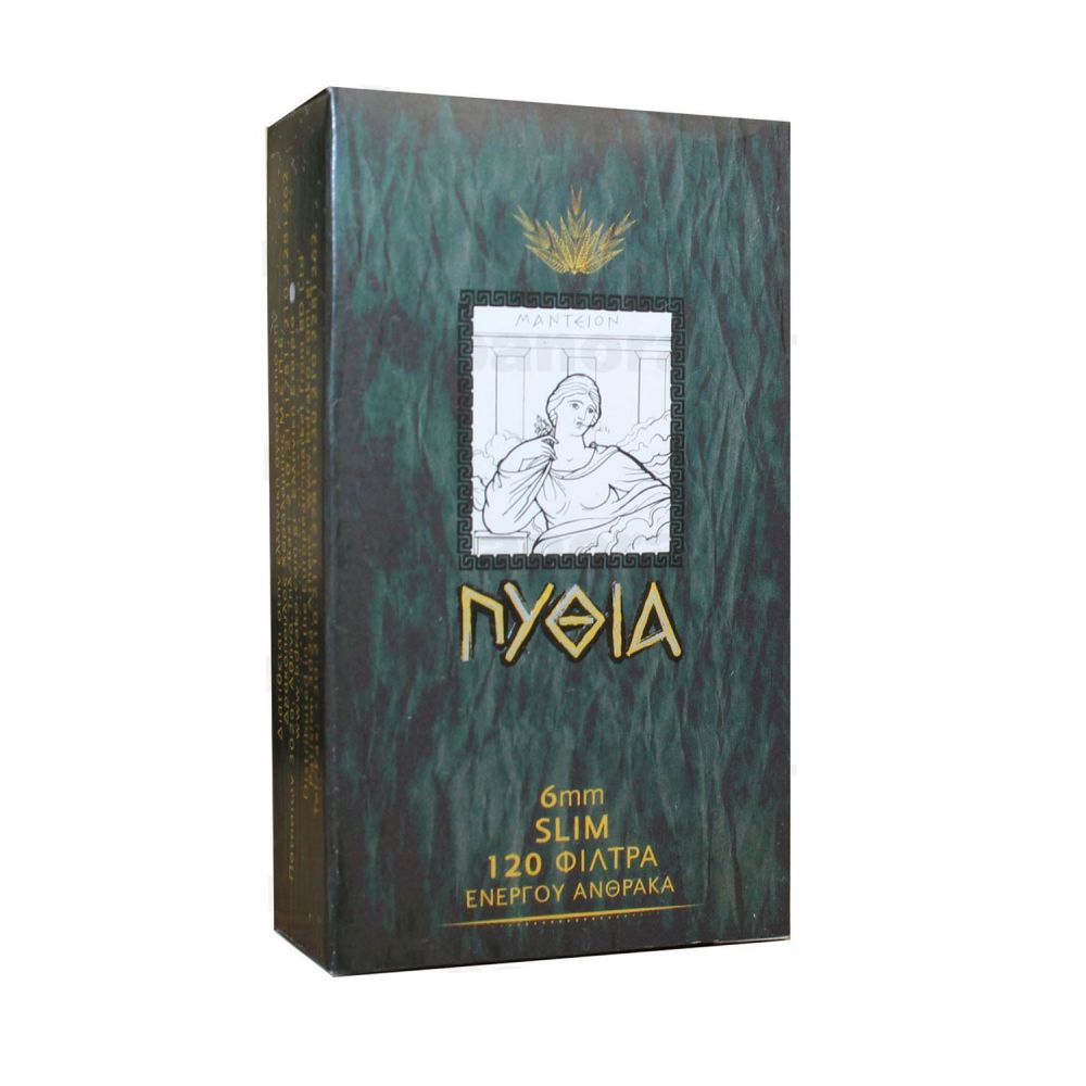 ΦΙΛΤΡΑ ΠΥΘΙΑ 6mm ΕΝΕΡΓΟΥ ΑΝΘΡΑΚΑ 120 ΤΕΜ