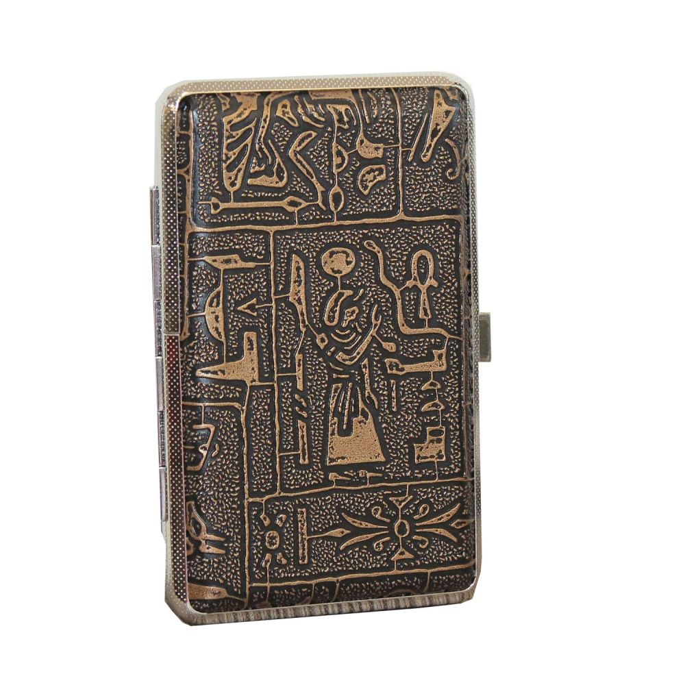 ΤΑΜΠΑΚΙΕΡΑ 20 ΤΣΙΓΑΡΩΝ SLIM EGYPTIAN DESIGN GOLD