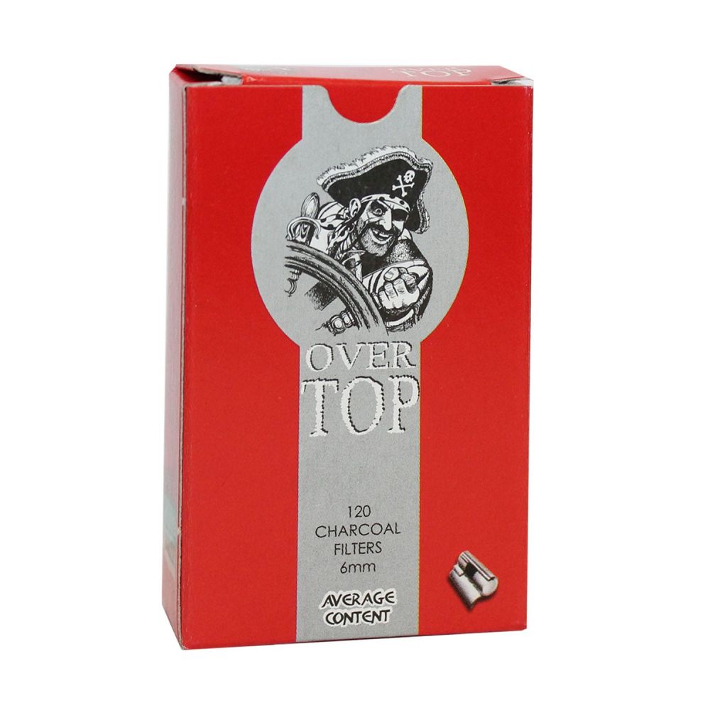ΦΙΛΤΡΑ OVER TOP 6mm ΕΝΕΡΓΟΥ ΑΝΘΡΑΚΑ 120 ΤΕΜ