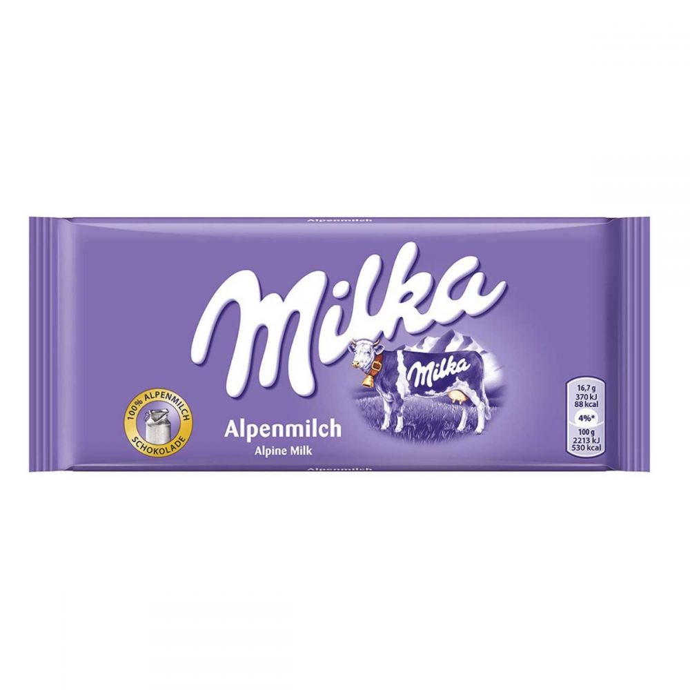 ΣΟΚΟΛΑΤΑ MILKA ALPINE MILK TABLET 90gr