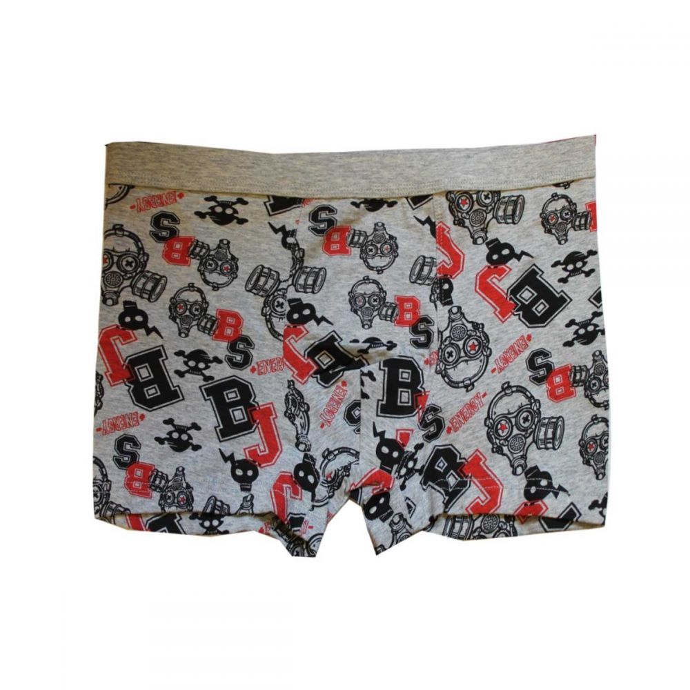 BOXER B. JOBSEN ΣΧΕΔΙΟ ΓΚΡΙ-XL