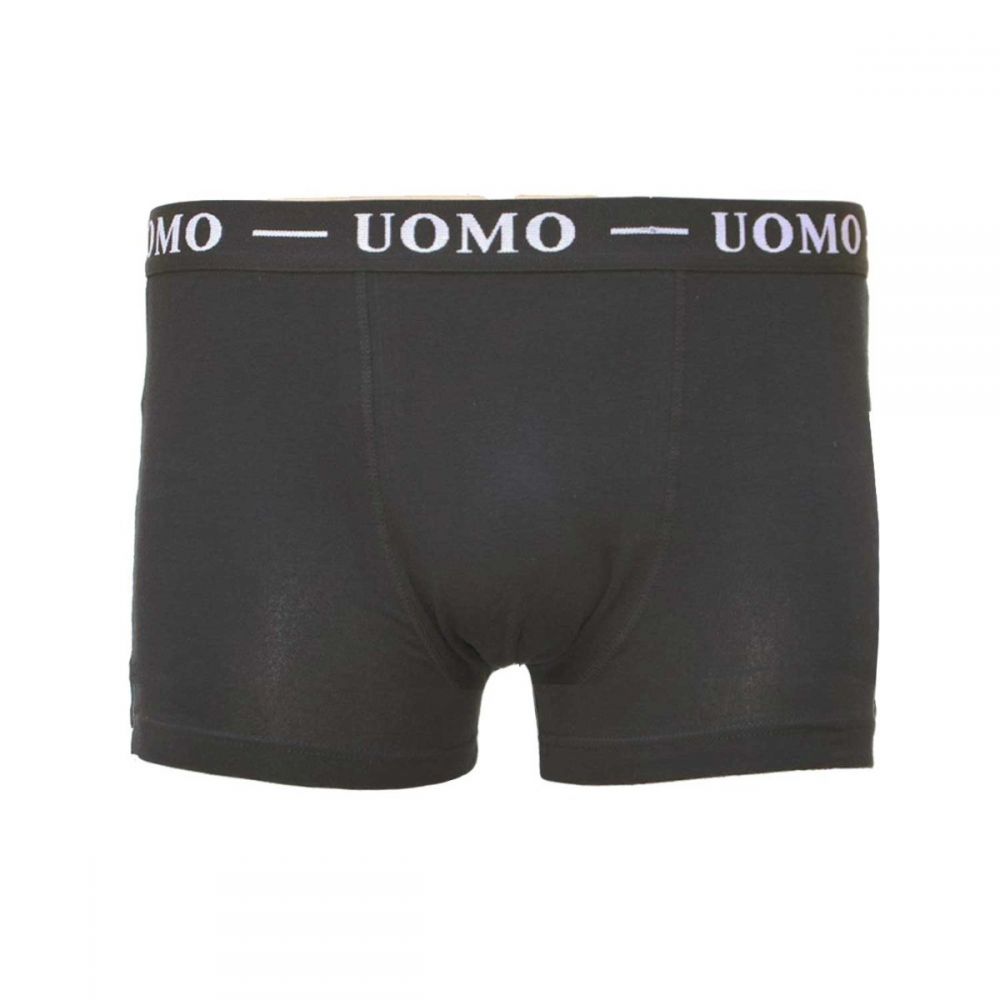 BOXER UOMO ΓΚΡΙ ΣΚΟΥΡΟ-XXL
