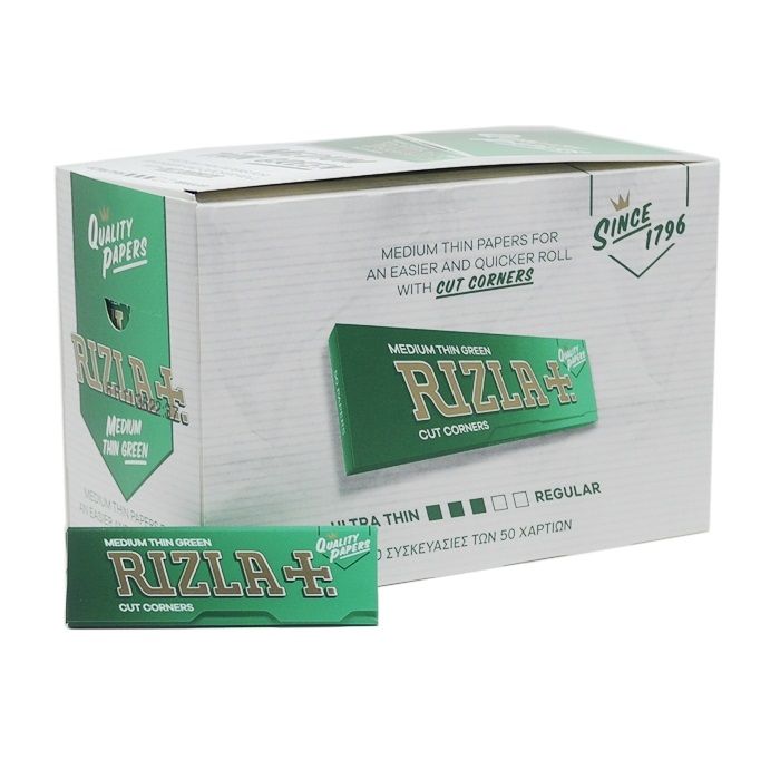 RIZLA ΠΡΑΣΙΝΟ ΚΟΥΤΙ 100ΤΜΧ