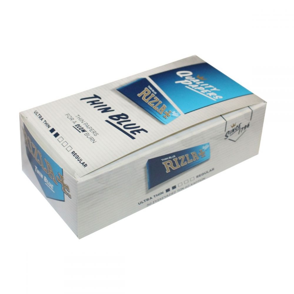 ΤΣΙΓΑΡΟΧΑΡΤΟ RIZLA ΜΠΛΕ 50Φ ΚΟΥΤΙ 50ΑΔΑ