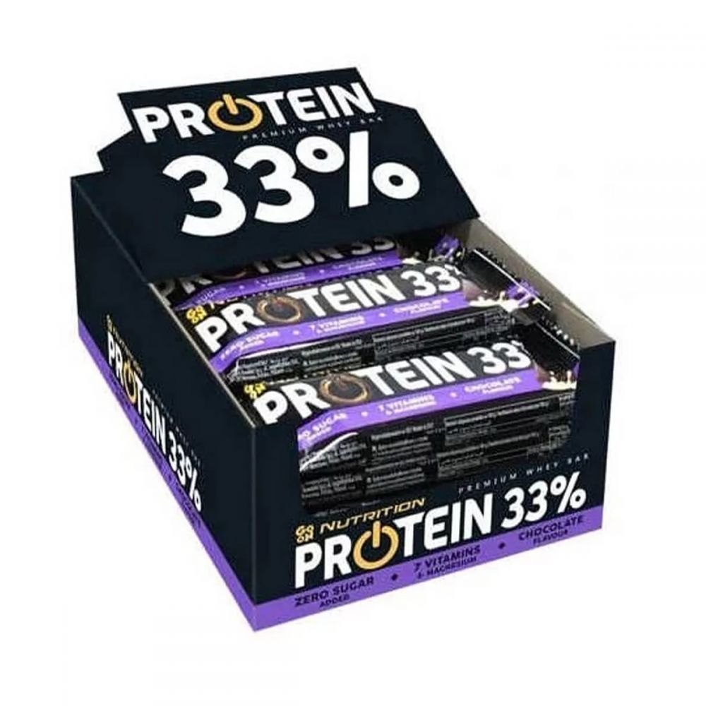 ΜΠΑΡΑ ΠΡΩΤ.PROMO BOX GO ON NUTRITION 33% CHOCOLATE 50gr 25TΜΧ