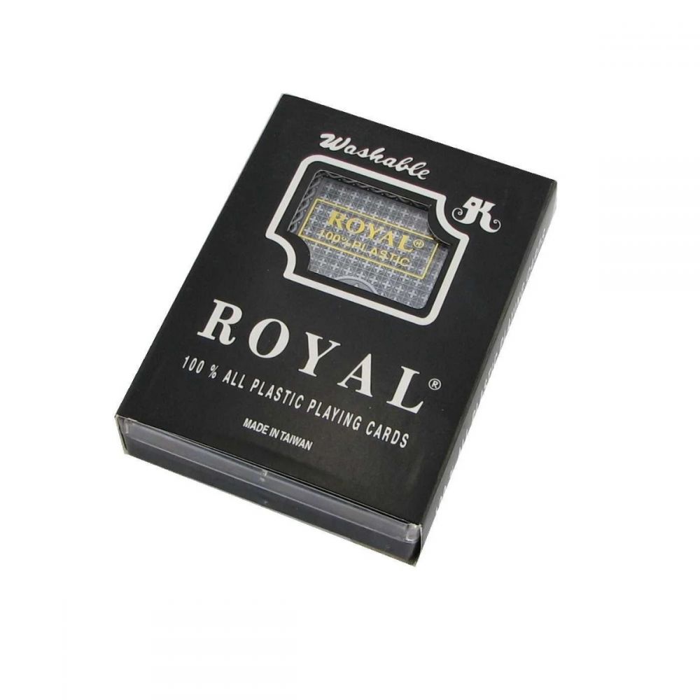 ΤΡΑΠΟΥΛΑ ROYAL 100% ΠΛΑΣΤΙΚΗ ΜΕ ΘΗΚΗ ΜΑΥΡΗ