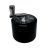 ΤΡΙΦΤΗΣ-GRINDER ΜΕΤΑΛΛΙΚΟΣ ΜΕ ΜΥΛΟ ΔΙΑΜΕΤΡΟΣ 60mm 3 ΘΕΣΕΩΝ ΜΑΥΡΟΣ
